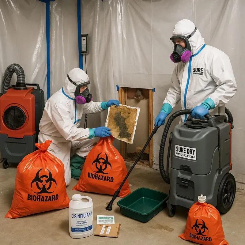 Contaminated Water Handling Protocols process in Ledbetter, KY