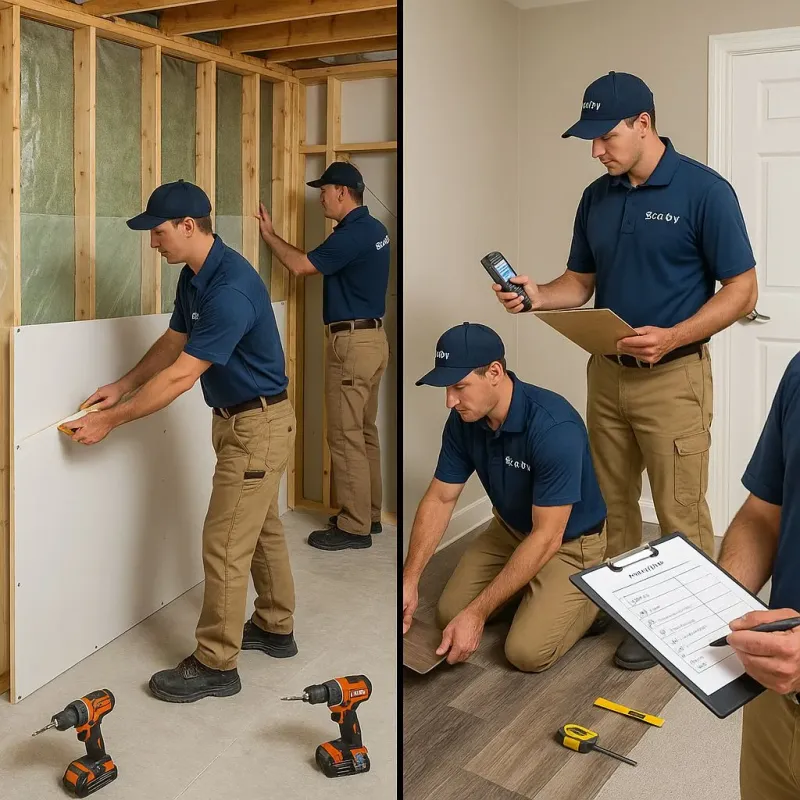 Repairs and Reconstruction process in Ledbetter, KY