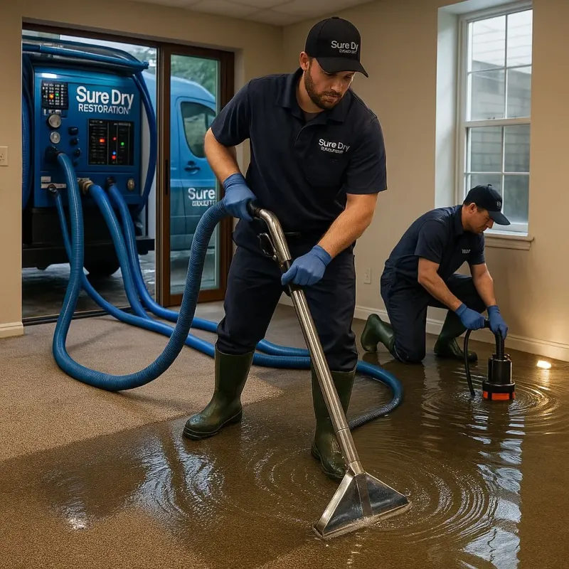 Water Extraction and Removal process in Ledbetter, KY